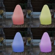 Picture of Rechargeable Portable Table Lamp With Color-Changing Feature For Indoor And Outdoor Use