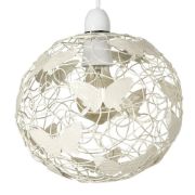 Picture of Easy Fit Ceiling Light Shade Globe Butterfly Lampshade for Living Room Lighting