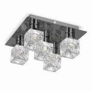 Picture of Modern 5-Light Flush Mount Ice Cube Ceiling Spotlight for Living Room