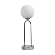 Picture of Opal Glass Globe LED Table Lamp: Elegant Lighting for Living Room or Bedroom