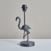 Picture of Black Metal Flamingo Design Table Lamp Base For Modern Living Room Lighting