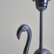 Picture of Black Metal Flamingo Design Table Lamp Base For Modern Living Room Lighting