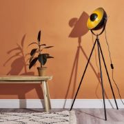 Picture of Industrial Tripod Floor Lamp With LED Bulb, Perfect For Photography or Standard Lighting