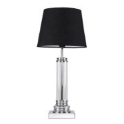 Picture of Glass Column Touch Table Lamp Lighting Up Your Living Room With LED Bulb