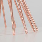 Picture of  Copper Twist Table Lamp Base Bringing Light To Living Room and Bedroom