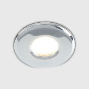 Picture of Chrome IP65 Downlighter with GU10 Bulb, Warm or Cool for Bathroom