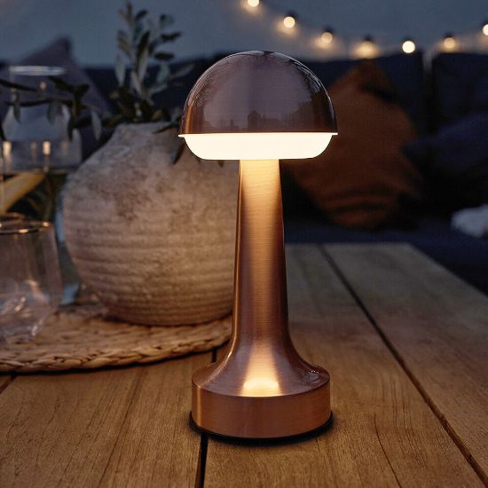 Picture of Wireless LED Touch Table Lamps Battery Operated Indoor Outdoor Mood Light Garden Lighting