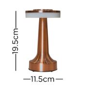 Picture of Wireless LED Touch Table Lamps Battery Operated Indoor Outdoor Mood Light Garden Lighting