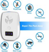 Picture of Ultrasonic Pest Repeller Plug in, 2024 Pest Control Ultrasonic Repellent, Electronic Repellant(2 Pack)