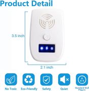 Picture of Ultrasonic Pest Repeller Plug in, 2024 Pest Control Ultrasonic Repellent, Electronic Repellant(2 Pack)