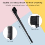 Picture of 3Pcs Teasing Brush Set, Teasing Hair Brush for Teasing Fluffy Hair/Double Sided Edge Brush for Hair Grooming/Pin Tail Comb