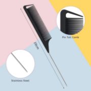 Picture of 3Pcs Teasing Brush Set, Teasing Hair Brush for Teasing Fluffy Hair/Double Sided Edge Brush for Hair Grooming/Pin Tail Comb