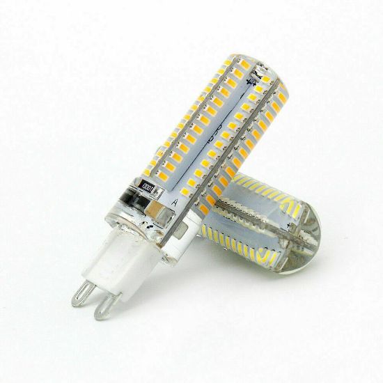 Picture of New G9 LED Bulb 9W 220V, Halogen Capsule Light Corn Bulb Replacement, Energy Saving Lamp