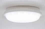 Picture of LED Ceiling Wall Light for Bathrooms, Kitchens, Waterproof Bulkhead 20W in White