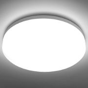 Picture of Bathroom Light, 15W 1500lm Ceiling Lights, 100W Equivalent, Waterproof IP54, Small, Dome, Modern, Flush Ceiling Light for Kitchen, Bathroom, Porch, Bedroom