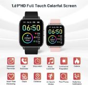 Picture of Smart Watch, Fitness Tracker 1.69" Touch Screen Fitness Watch with Heart Rate Sleep Monitor, Step Counter for Men IP68 Waterproof Smartwatch