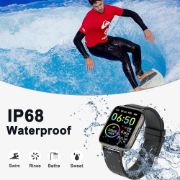 Picture of Smart Watch, Fitness Tracker 1.69" Touch Screen Fitness Watch with Heart Rate Sleep Monitor, Step Counter for Men IP68 Waterproof Smartwatch