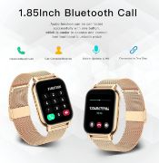 Picture of Smart Watch for Women Men Answer/Make Calls, 1.85" Smartwatch 2 Straps & Split Screen, 100+ Sports Fitness Watch 