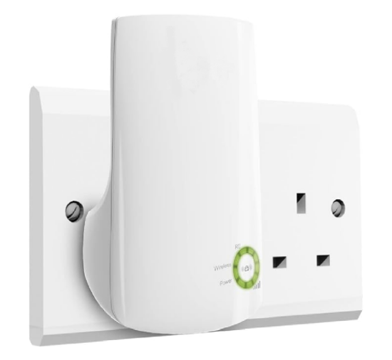 Picture of N300 Universal Wi-Fi Range Extender, Broadband/Wi-Fi Booster, Plug and Play, WPS