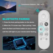 Picture of Voice Remote Control for Google Chromecast 4K Snow Streaming Player, Voice Remote for G9N9N GA01409 GA01919 GA01920 GA01923 GA02463 GA02464