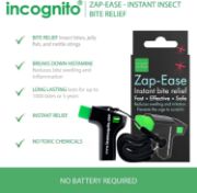 Picture of Zap Ease - 3 Pack - Electronic Insect Sting & Bite Relief for Up to 3 x 1,000 Bites - That Can Be Used at Home & for Travels, Black, 25g