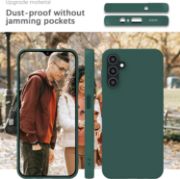 Picture of Silicone Case for Samsung Galaxy A35, Soft-Touch, Shockproof, DustProof, Antiskid Full Body Armour Phone Cover 