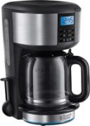 Picture of Buckingham Filter Coffee Machine, 1.25L Carafe/10 cups, 1-4 Cup brewing option, Fast brew, 24hr timer