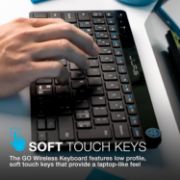 Picture of Go Bundle Bluetooth & Wireless Keyboard and Mouse Set - Multi Device for iPad, PC, Laptop 