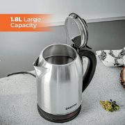 Picture of Electric Kettle, 1500W | Stainless Steel Cordless Kettle | Boil Dry Protection & Auto Shut Off | 1.8L Jug Kettle