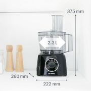 Picture of MultiTalent 3 MCM3201B 800W 2.3L Food Processor with 2 speeds, 1 litre blender and/Slicing/Grating/Beating attachments