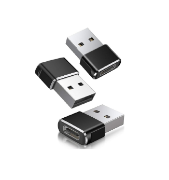 Picture of USB to USB C Adapter 3Pack, Type C Female to A Male Charger Cable Converter