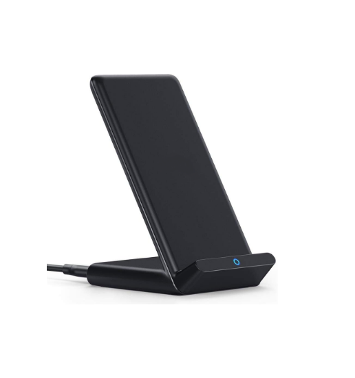 Picture of Wireless Charger, PowerWave Stand for iPhone 15/14/13/12 Series, SE, 11, 11 Pro, 11 Pro Max, XR, Xs Max, 10W Fast-Charger