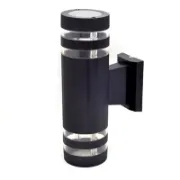 Picture of Outdoor Waterproof Cylinder Up Down Wall Sconce Outside Porch Wall Mounted Exterior Led Wall Lamp Lighting With E27 GU10 Holder