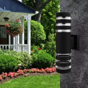 Picture of Outdoor LED Double- Head Small Wall Lamp Simple Waterproof Courtyard Light