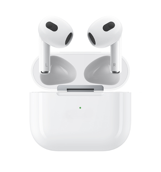 Picture of Apple Airpods (3rd Generation) With MagSafe Charging Case Compatible With Apple iPhone iPads 