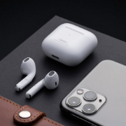 Picture of Airpods 2nd Generation, Wireless Headphones  With Magsafe Wireless  Charging Case- Seller Warranty Included