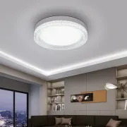 Picture of 36W Surface Mounted Round Modern LED Ceiling Light for Bathroom, Bedroom, and Living Room