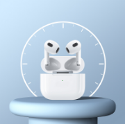 Picture of Apple Airpods (3rd Generation) With MagSafe Charging Case Compatible With Apple iPhone iPads 