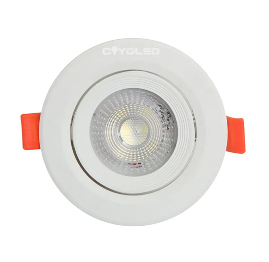 Picture of Round Recessed Mounted Adjustable SMD Downlight 5w Spotlight Adjustable Recessed LED Downlight