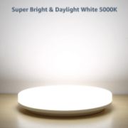 Picture of ‎48W Bathroom Lights Ceiling LED, Ceiling Lights Round, 2050lm Waterproof 6000K Cool White 29cm,Indoor Dome Flush Ceiling Light