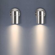 Picture of 2 Pack Stainless Steel Modern Outdoor Wall Light, Down Outside Wall Light, IP44 Waterproof