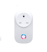 Picture of Smart Plug WiFi Socket Monitor Timing Function Toya SmartLife APP Control , White