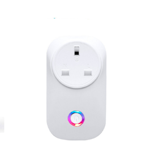 Picture of Smart Plug WiFi Socket Monitor Timing Function Toya SmartLife APP Control , White