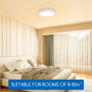 Picture of 18W Round Surface Mounted LED Ceiling Lights, LED Ceiling Panel Light for Living Room, Kitchen, Bulkhead, Porch(Pack of 2)