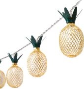 Picture of 20 LED Pineapple Fairy String Lights Waterproof USB Powered Curtain Indoor/Outdoor Decorative Lighting,3m