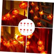 Picture of String Light Post Xmas Fairy Light Chinese Spring Festival Supplies Hanging Lantern Lights