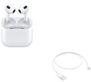 Picture of Apple AirPods 3rd Generation with MagSafe Charging Case | Premium Sound for iPhone, iPad & MacBook | Seller Warranty Included