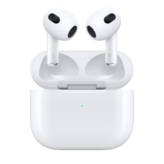 Picture of Apple AirPods 3rd Generation with MagSafe Charging Case | Premium Sound for iPhone, iPad & MacBook | Seller Warranty Included