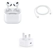 Picture of Apple AirPods 3rd Generation with MagSafe Charging Case | Premium Sound for iPhone, iPad & MacBook | Seller Warranty Included